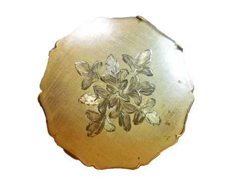 Stratton floral embossed gold - embossed,