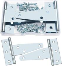 4 PCS 3 inch T-Strap Hinges