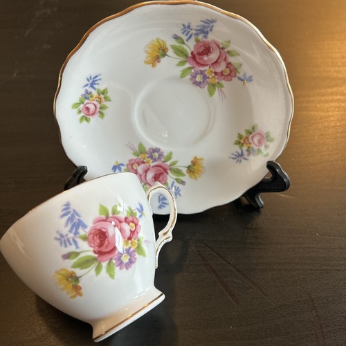 Tea cup saucer bone china - tea,