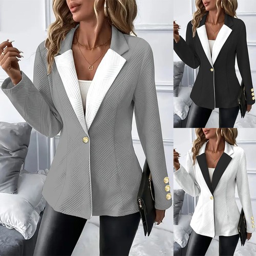 Ladies coat long sleeve ol - uk,