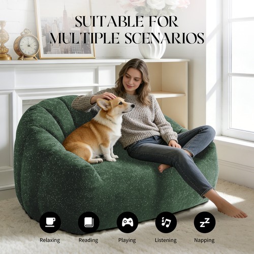 Giant adult bean bag - bean,