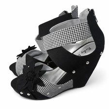 Ruby Shoo “Goldie” Black &