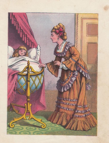 Victorian mother checking - victorian,