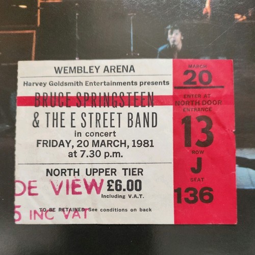 Bruce springsteen 1981 wembley - bruce,