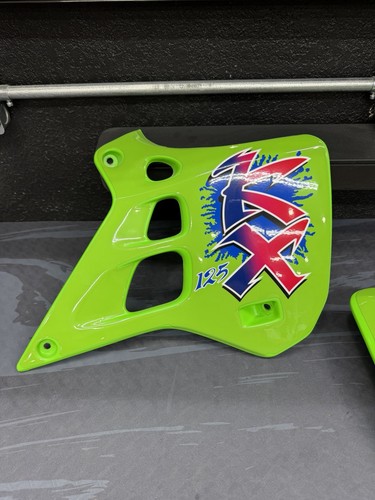 1990 kawasaki kx125 plastics - kawasaki,