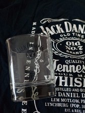 Jack Daniels Glass & Large