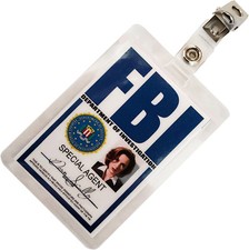 X FILES Dana Scully FBI ID