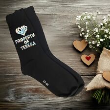 Personalised Socks for Valentines Funny Husband Present Boyfriend Gift Mens