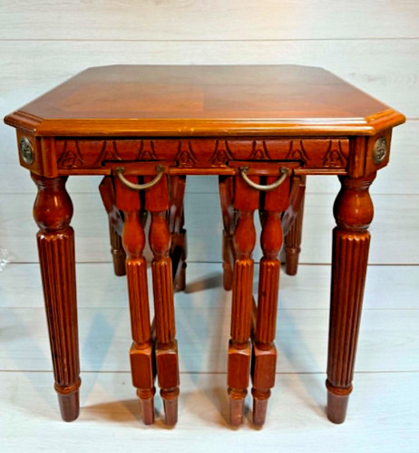 Vintage drop leaf nest - leaf,