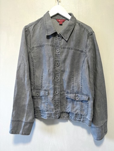 Monsoon jacket size grey - size, 16