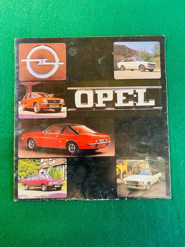 Opel sales brochure - brochure, kadett