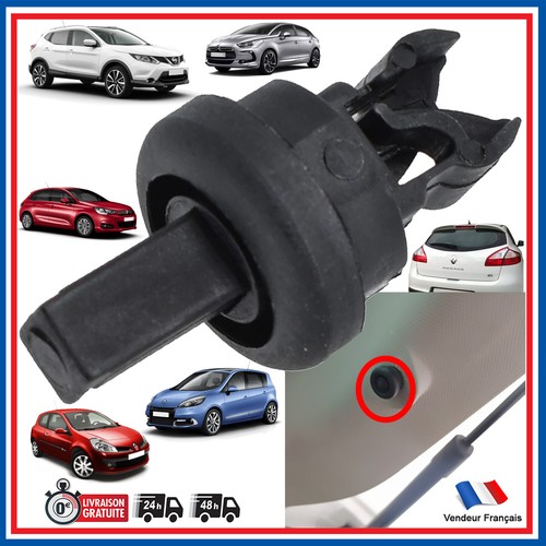 Rear beach clip fastening - beach,