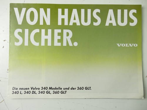 Volvo catalogue dealer - catalogue, stamp