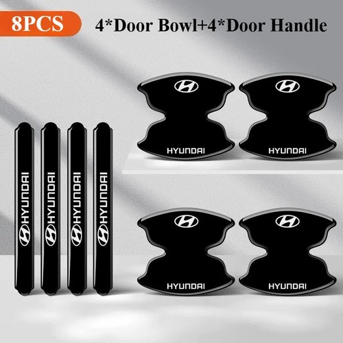 8pcs invisible car door handle - car,