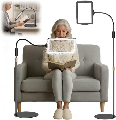 Magnifying glass with light - glass,