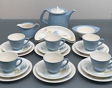 Norwegian Figgjo Flint ‘Crocus’ Tea Set