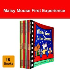Maisy Mouse First Experience 15 Books Collection Set by Lucy Cousins NEW Pack