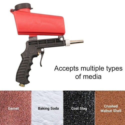 Air sandblasting gun - 1/4",