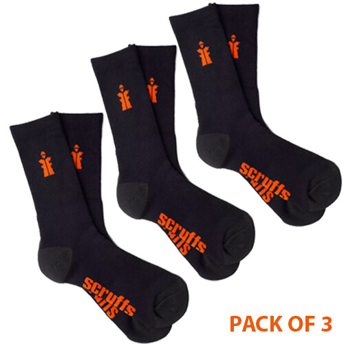 Scruffs worker socks pack - scruffs, 3