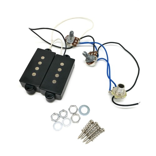 Bass humbucker pickup prewired - bass,
