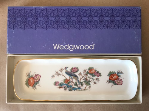 Wedgwood kutani crane trinket - crane,