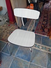 Retro Formica & Chrome Chair.