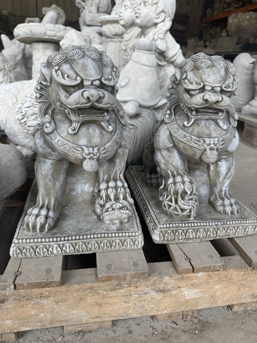 Chinese foo dog - foo, statues