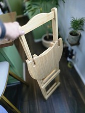 Wooden Folding Bar Stool