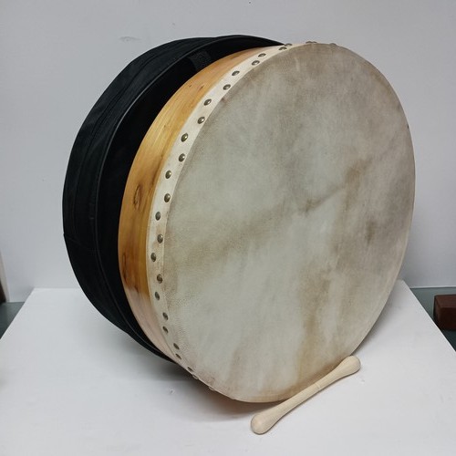 Goat skin bodhran with - goat,
