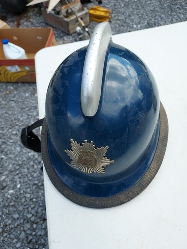 Vintage helmet blue tommy - helmet,