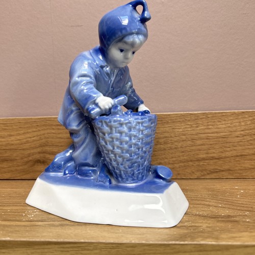 Rare colour blue - rare, zsolnay