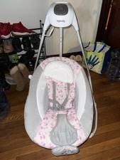 Ingenuity Baby Swing Gray Pink