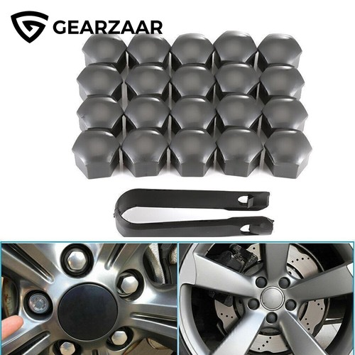 Grey 17mm wheel nut - caps, bolt