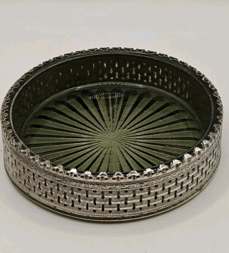 Vintage silver plated - silver, pierced