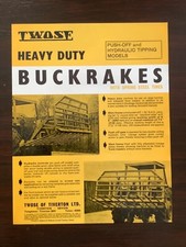 TWOSE HEAVY DUTY BUCKRAKE S BROCHURE