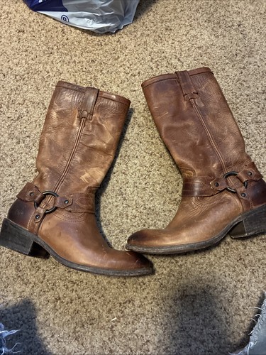 Frye harness distressed - frye,