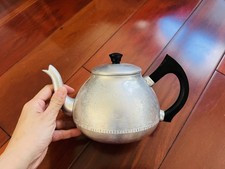 Vintage Miniature Swan Brand Teapot the Carlton England 6 Cups Bakelite Handle