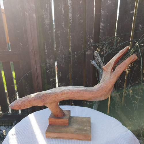 Dazzling driftwood sculpture - driftwood,