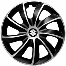15" Wheel trims fit Swift Splash 4 x15 inches silver black