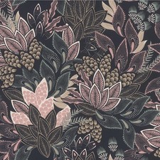 Non-woven wallpaper leaves