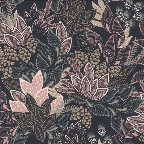 Non woven wallpaper leaves - non-woven,