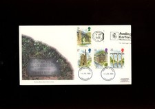 1989 Industrial Archaeology Royal Mail FDC Aveling Barford Machines slogan.