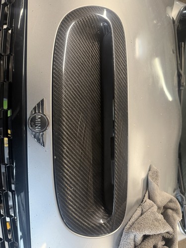 R53 jcw carbon fibre bonnet - r53,