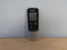 Sony ICD-BX140 Digital Voice Recorder 4GB Mp3 - Grey - Working & Tested