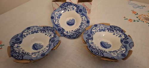 Spode blue italian 3 tea - spode,
