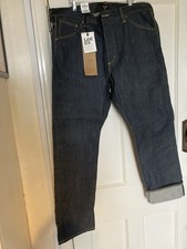 Lee 101b Selvedge. Cinch Back
