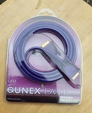 QED Qunex DVI-D To DVI-D Interconnect Cable 2.0m Length (6.56Ft)