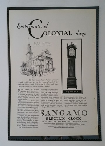 Vintage 1929 sangamo electric - 1929,