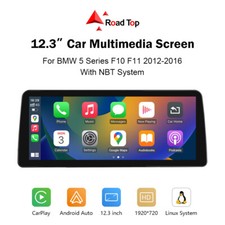 12.3' Wireless CarPlay For BMW NBT 5 Series F07 F10 F11 Android Auto Touchscreen