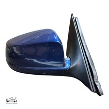 2010 Bmw 5 Series F10 F11 Pre Lift Right Side Wing mirror 5 Pin Blue A76